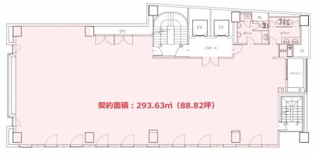 渋谷K・Iビル基準階図面