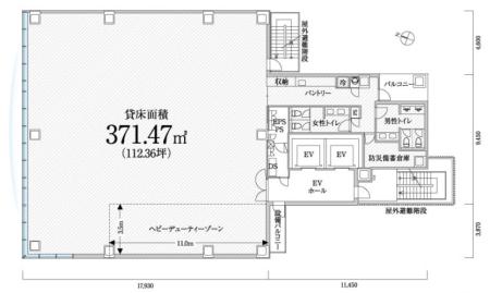 ＰＭＯ新日本橋基準階図面