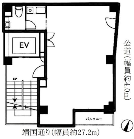 神戸田中ビル基準階図面