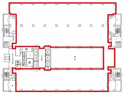 リバーサイド隅田基準階間取り図