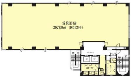 VORT東日本橋基準階図面