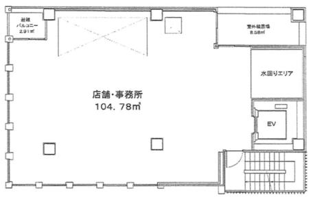 ULT目黒ビル基準階図面