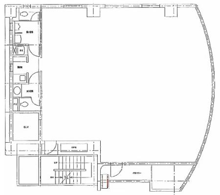 池袋グランディアビル基準階図面