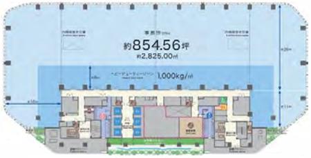 TORANOGATE基準階図面