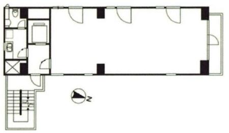 南信堂ビル基準階図面