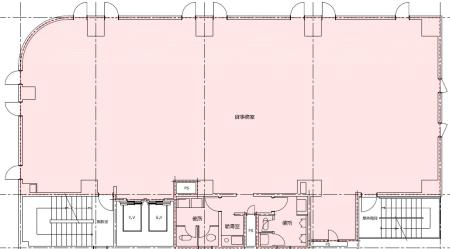 井門神宮前六丁目ビル基準階図面