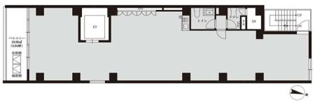 SG日本橋本町基準階間取り図