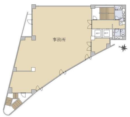 トキワビル基準階図面