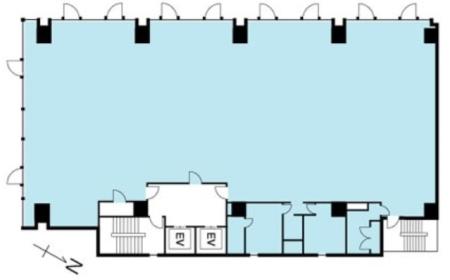 八丁堀NFビル基準階図面