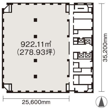 後楽国際ビルディング基準階図面