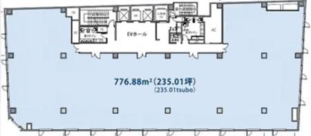 内幸町ダイビル基準階図面