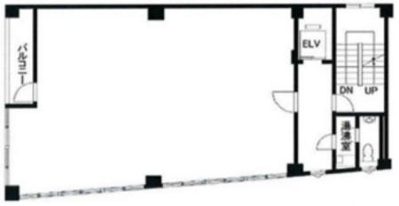 三田スクエアビル基準階図面
