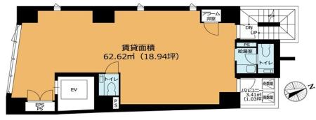 VORT四谷基準階間取り図