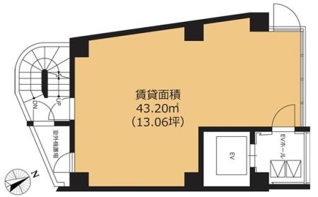 S:vort恵比寿基準階間取り図