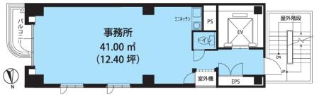 メビウスビル基準階図面