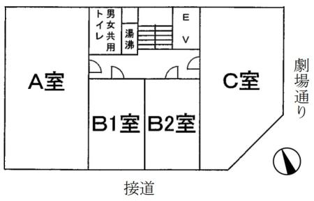 IB第一ビル基準階図面