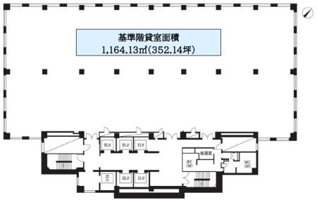JSプログレビル基準階図面