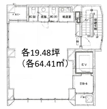 （仮称）南青山２丁目計画基準階図面