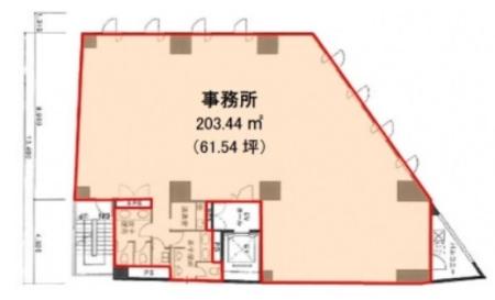 第3西青山ビル基準階図面