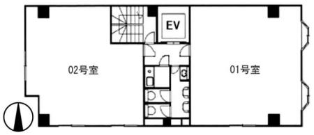 布施ビル基準階図面