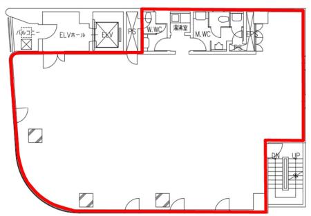 アトム青山タワー9階51.7坪