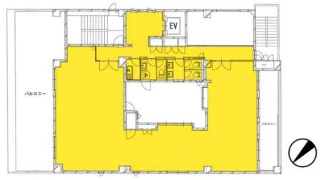 御茶ノ水駅前ビル基準階図面
