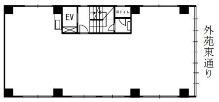 越山ビル基準階図面