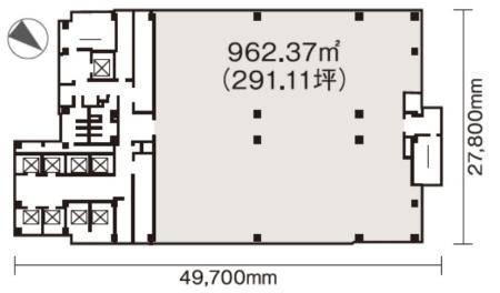 中目黒ＧＴタワー基準階図面