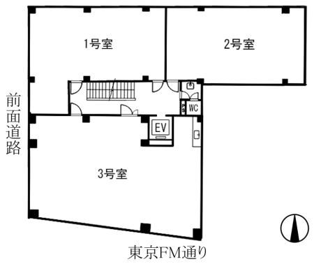 半蔵門ウッドフィールド基準階図面