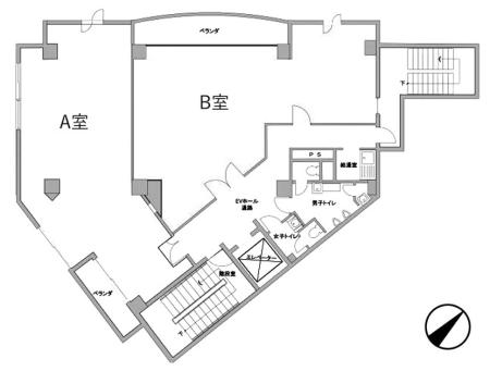 ダイトー本社ビル別館基準階図面