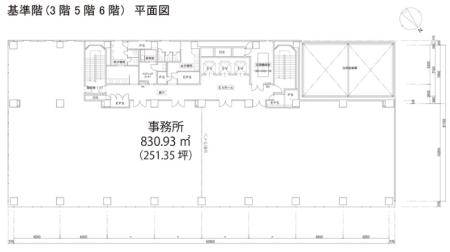 目黒東山ビル基準階図面