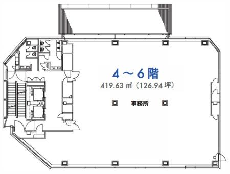 (仮称)Gate Cross HONGO基準階図面