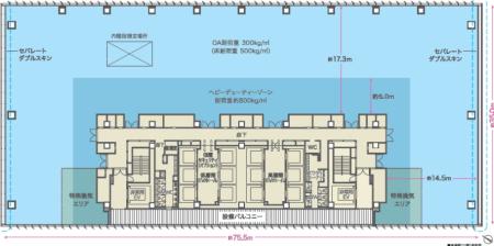 ミタマチテラス基準階図面