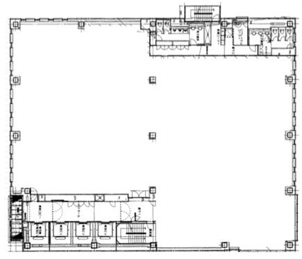 渋谷ファーストプレイス基準階図面