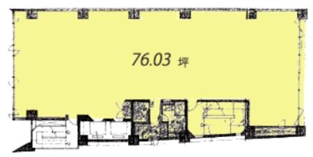 代々木センタービル基準階図面