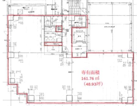 大森ＹＳビル基準階間取り図