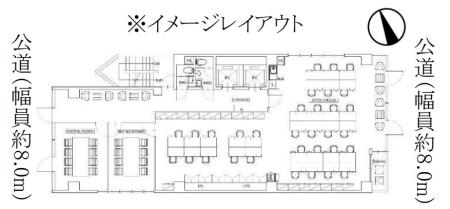 北大手町スクエア基準階図面