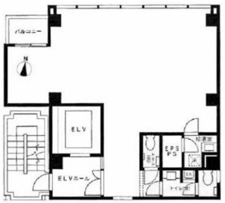 ACN神田錦町ビル基準階図面