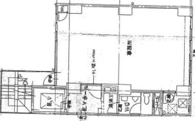 岩本町ツインサカエビル基準階図面