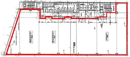 日本橋本町１丁目ビル基準階図面