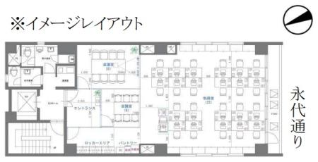 新川I＆Lビル基準階図面