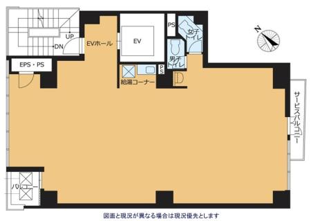 VORT銀座イースト基準階図面