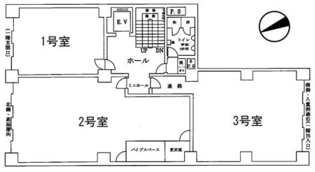 ニュー八重洲ビル基準階図面