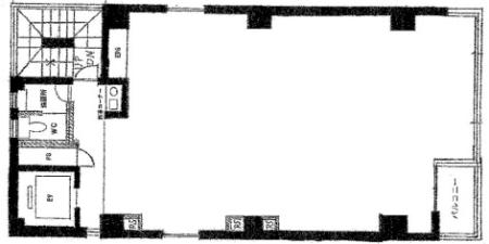 浜町落合ビル基準階図面