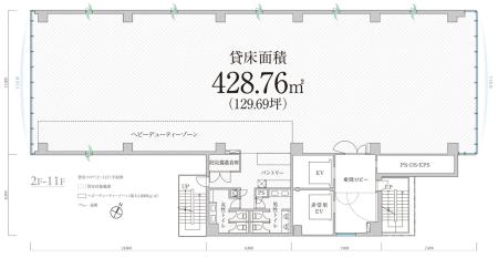 ＰＭＯ神保町基準階図面