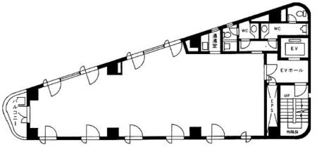 駿河台スカイビル基準階図面