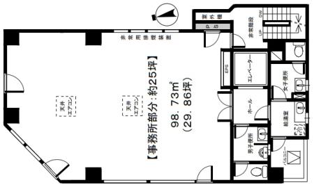 新花ビル基準階図面