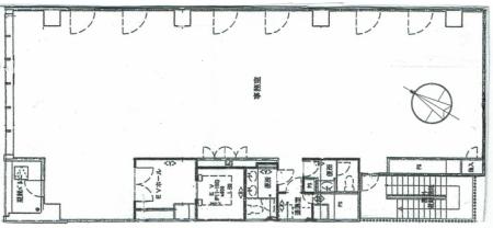 田町第16 藤島ビル基準階図面