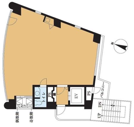 ＶＯＲＴ恵比寿Ⅱ基準階間取り図