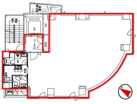 井門九段下ビル基準階図面